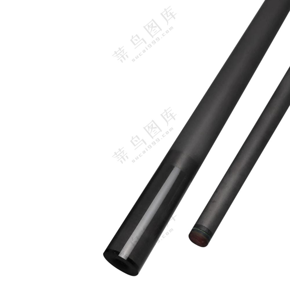 碳纤维台球杆打杆8牙前肢彩虹皮头