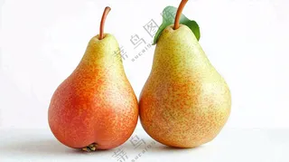 新鲜水果梨子摄影图