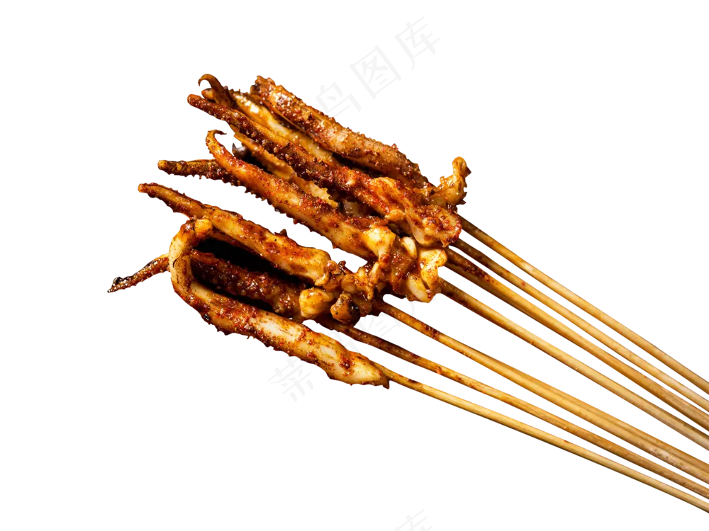 铁板鱿鱼串