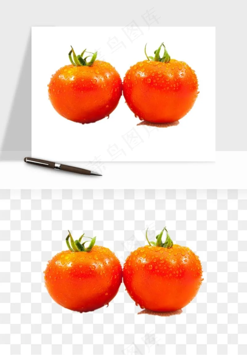 西红柿番茄圣女果png免抠
