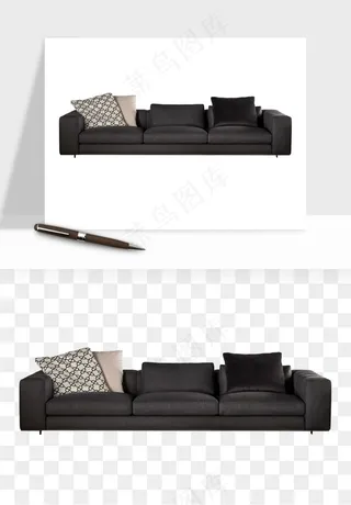 现代沙发家具png免抠