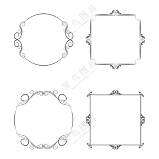 花纹边框元素 (7)