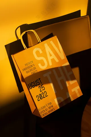 06咖啡奶茶包装袋样机纸袋手提袋外卖袋样机