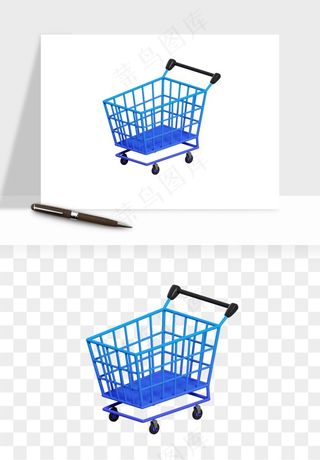 购物车购物篮png免抠图