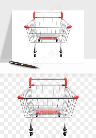 购物车购物篮png免抠图