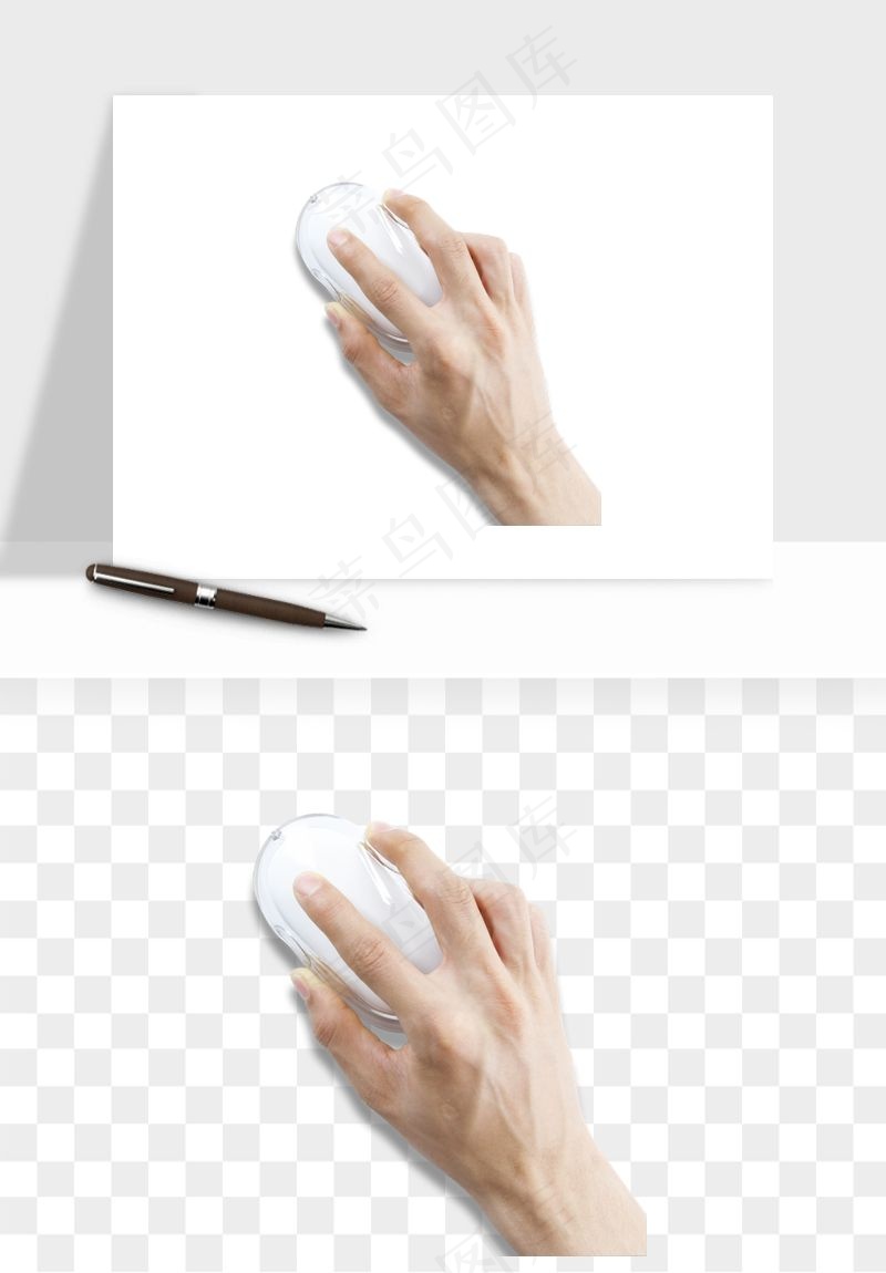 手势手部动作手指png免抠