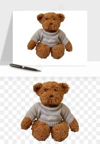 泰迪熊玩具熊png免抠