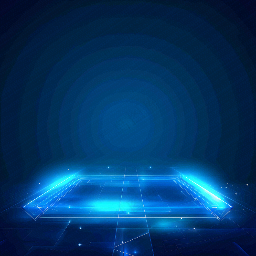 深蓝色科技背景