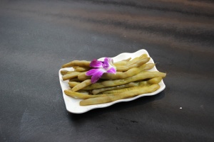 菜品拍照腌豆角