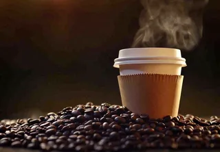 咖啡拿铁下午茶饮品摄影图