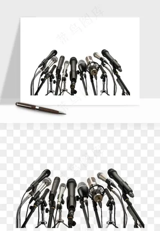 话筒直播麦克风png免抠