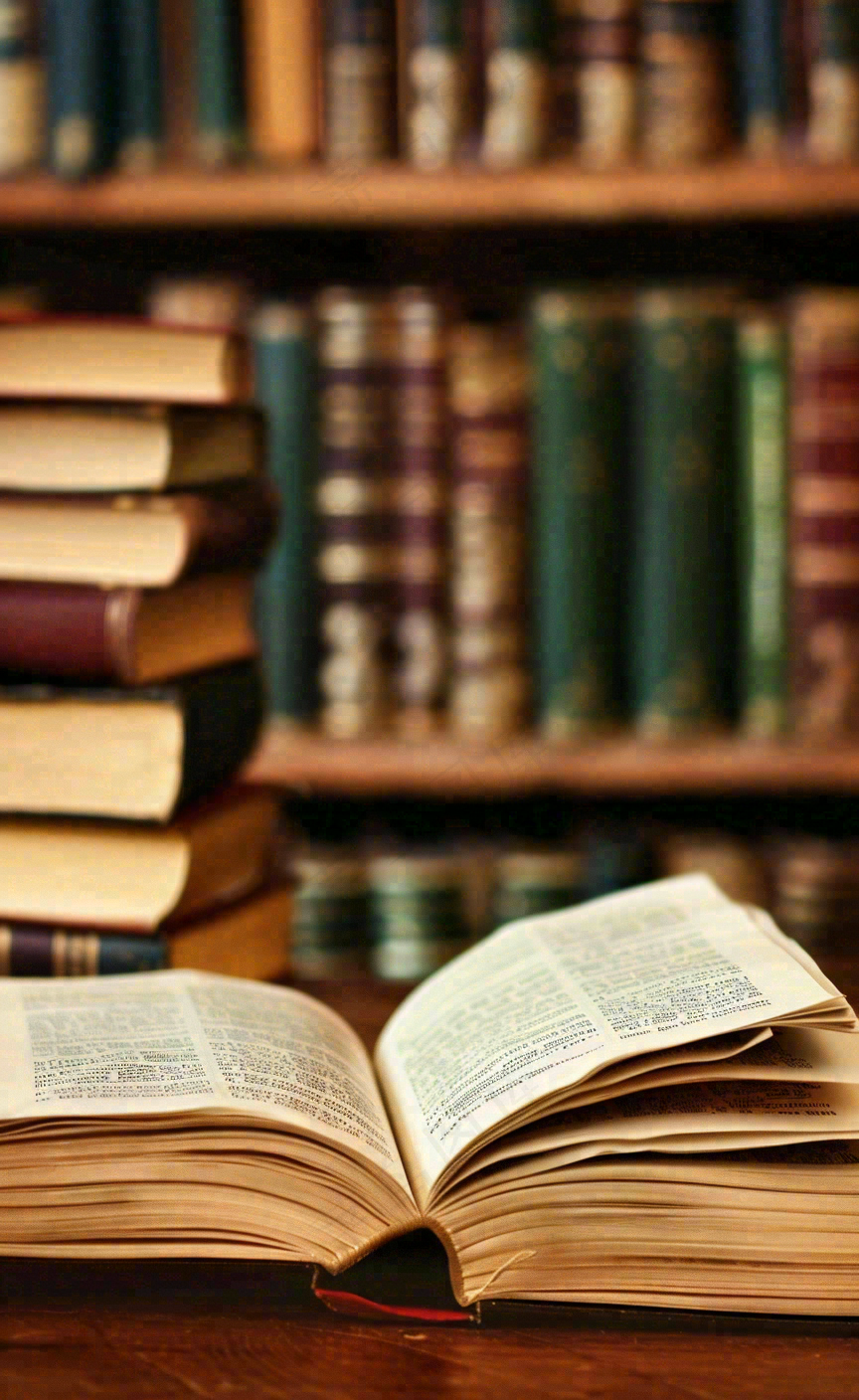 世界读书日阅读知识图书馆摄影图