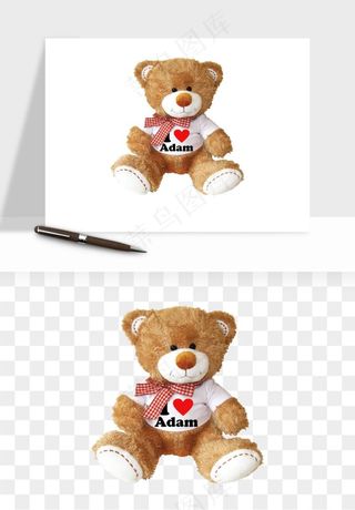泰迪熊玩具熊png免抠