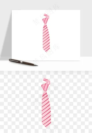 卡通领带png免抠