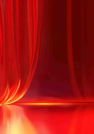 深红色丝绸纹理背景