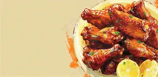 中餐美食食物背景