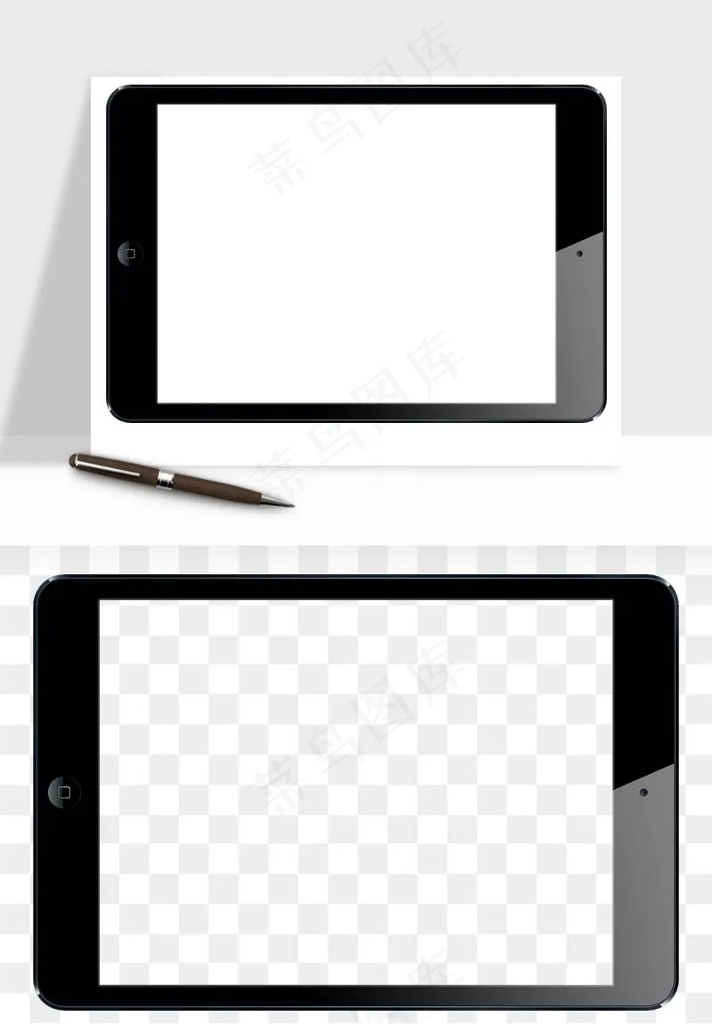电脑笔记本平板png免抠