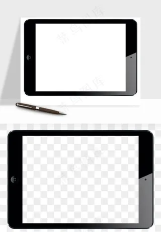 电脑笔记本平板png免抠