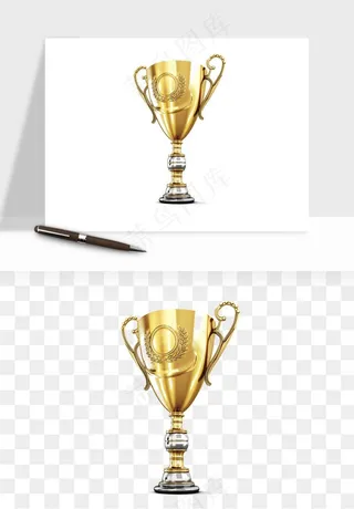 荣誉奖杯冠军金奖png免抠