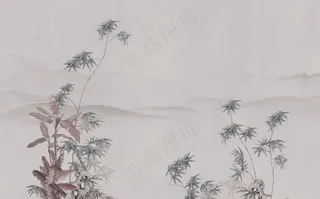 蒲公英高清中式壁画010