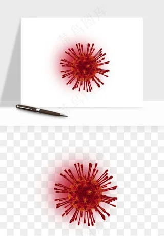 病毒细菌癌细胞png免抠