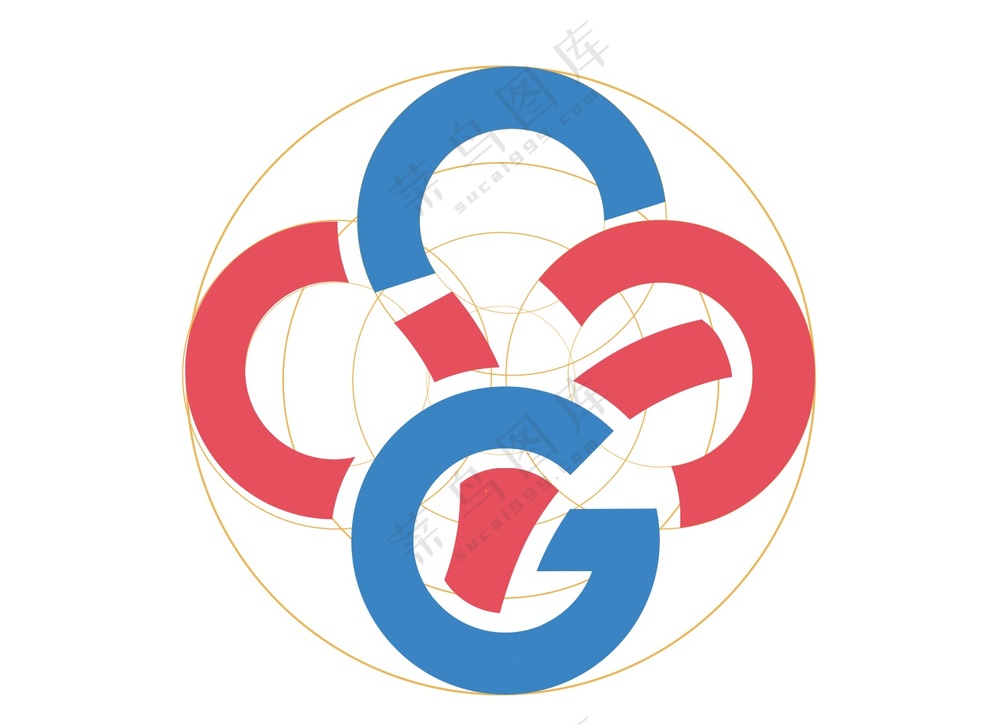 矢量logo花