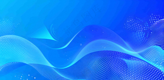 浅蓝色科技背景