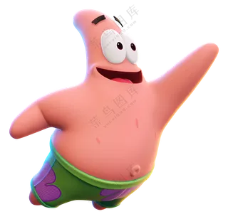 海星欢乐的跳跃