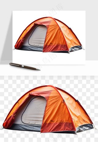 帐篷户外露营png免抠