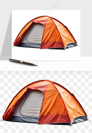 帐篷户外露营png免抠