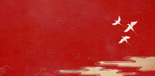 国庆节红色节日庆祝诞辰插画背景