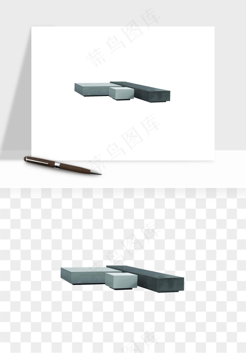 现代沙发家具png免抠
