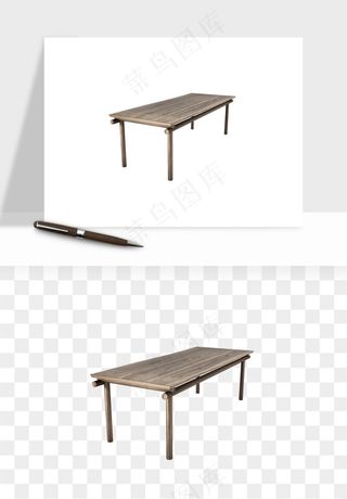 现代时尚桌子家具png免抠
