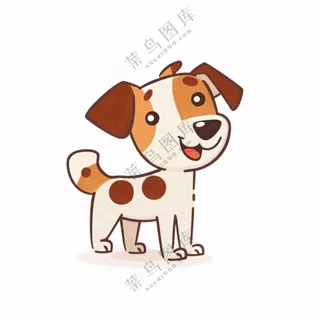 可爱小狗萌宠宠物动物免抠