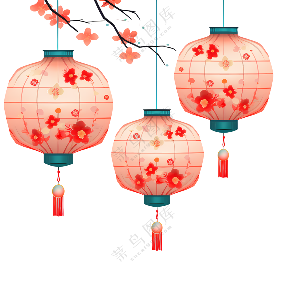 中国传统红灯笼