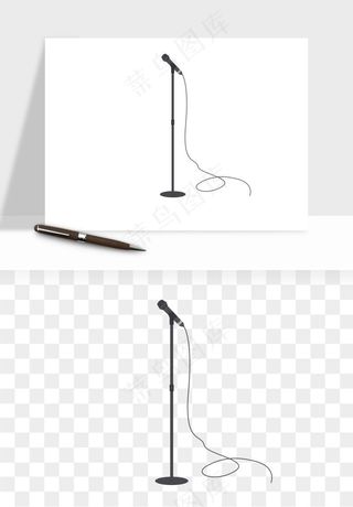 话筒直播麦克风png免抠