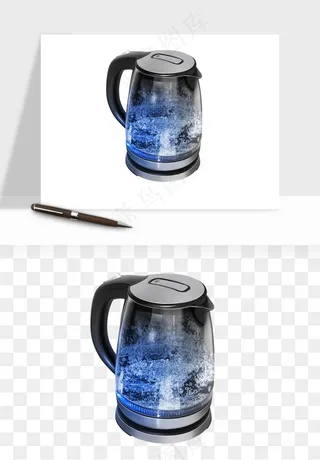 开水壶png免抠