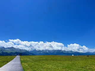 喀拉峻草原风景