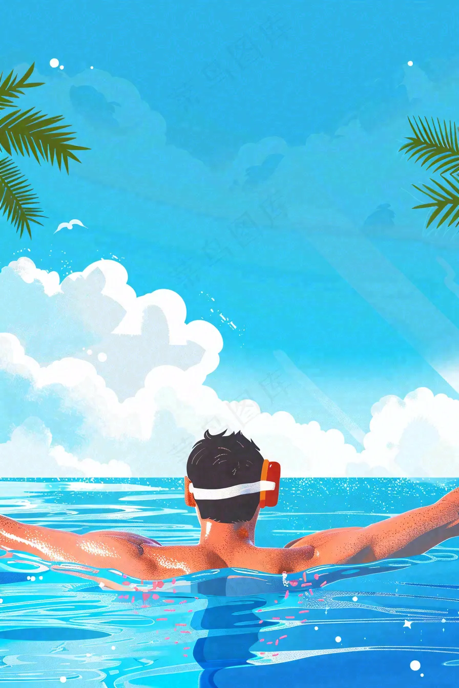 游泳运动培训背景