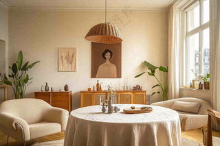 家装家居设计简约风室内装修摄影图