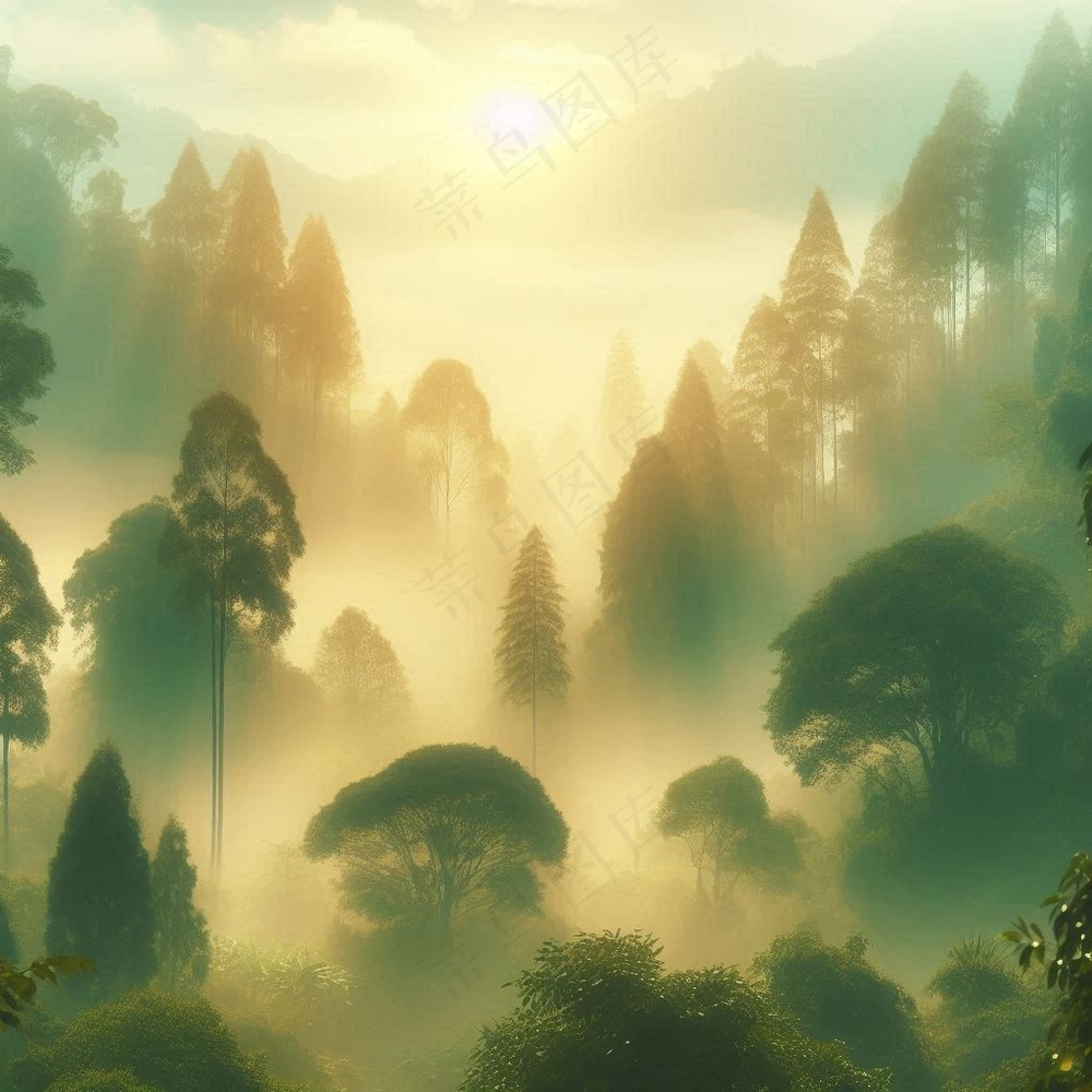 树林高清背景