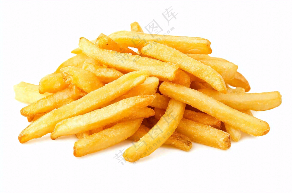 薯条土豆美食摄影图