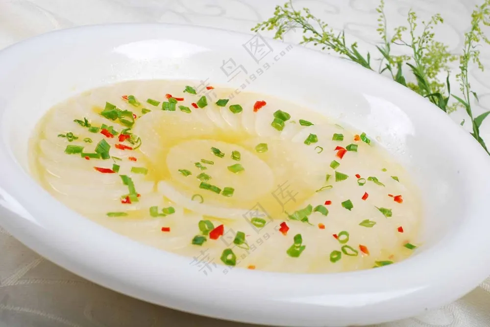 鸡汁萝卜片
