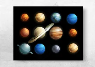 星球卡通宇宙星球