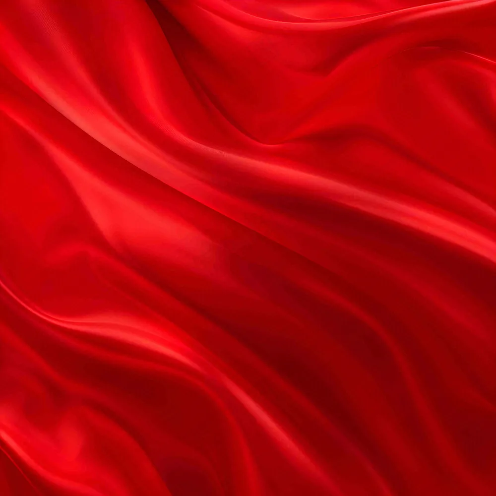 大红色丝绸纹理背景