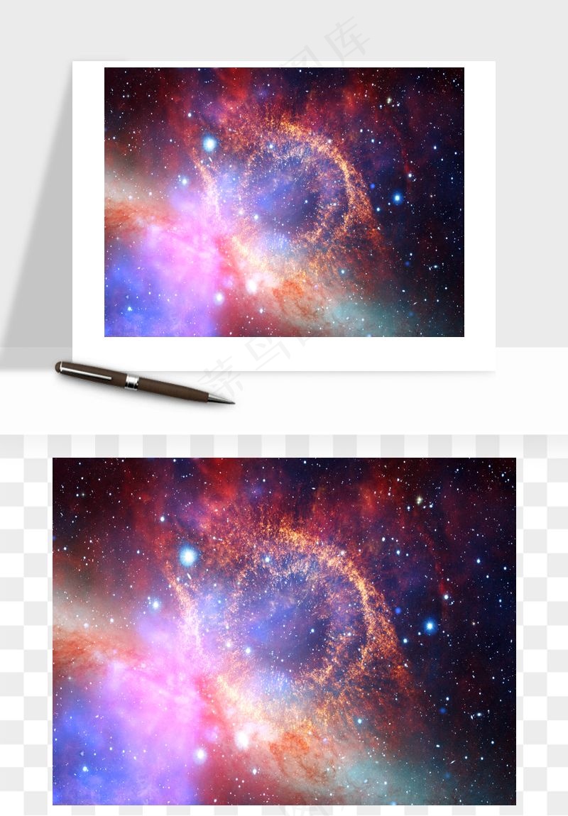 科幻星空宇宙银河系背景