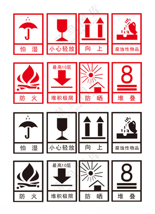 纸箱标志堆码极限温度极限