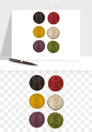 中秋月饼实物png免抠