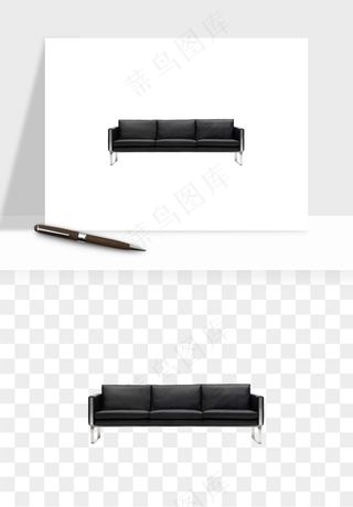 现代沙发家具png免抠