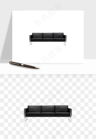 现代沙发家具png免抠